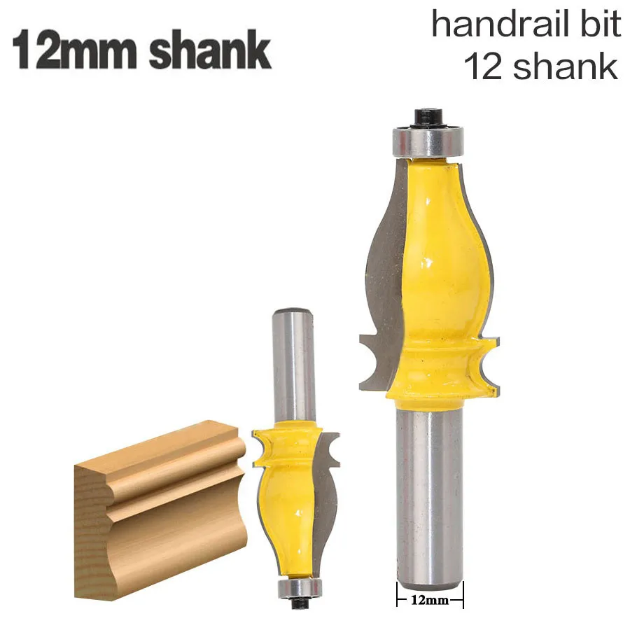 1PC 12mm Shank Architectural Molding Wood Router Bit With Bearing Two Flute Tungsten Carbide Woodruff Keyseat Milling Cutters
1PC 12mm Shank Architectural Molding Wood Router Bit With Bearing Two Flute Tungsten Carbide Woodruff Keyseat Milling Cutters
