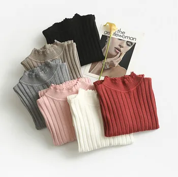 New 2018 Pulover Feminino Inverno Autumn Winter Solid Basic Long Sleeved Turtleneck Sweaters Mujer Woman Slim Black Knitted Top
New 2018 Pulover Feminino Inverno Autumn Winter Solid Basic Long Sleeved Turtleneck Sweaters Mujer Woman Slim Black Knitted Top