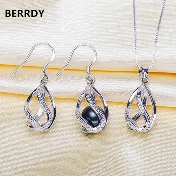 HOT Fashion Pearl Earrings Pendant Set Mountings Findings Settings Jewelry Set Parts Fittings Charm Accessories for Lady Girls
HOT Fashion Pearl Earrings Pendant Set Mountings Findings Settings Jewelry Set Parts Fittings Charm Accessories for Lady Girls