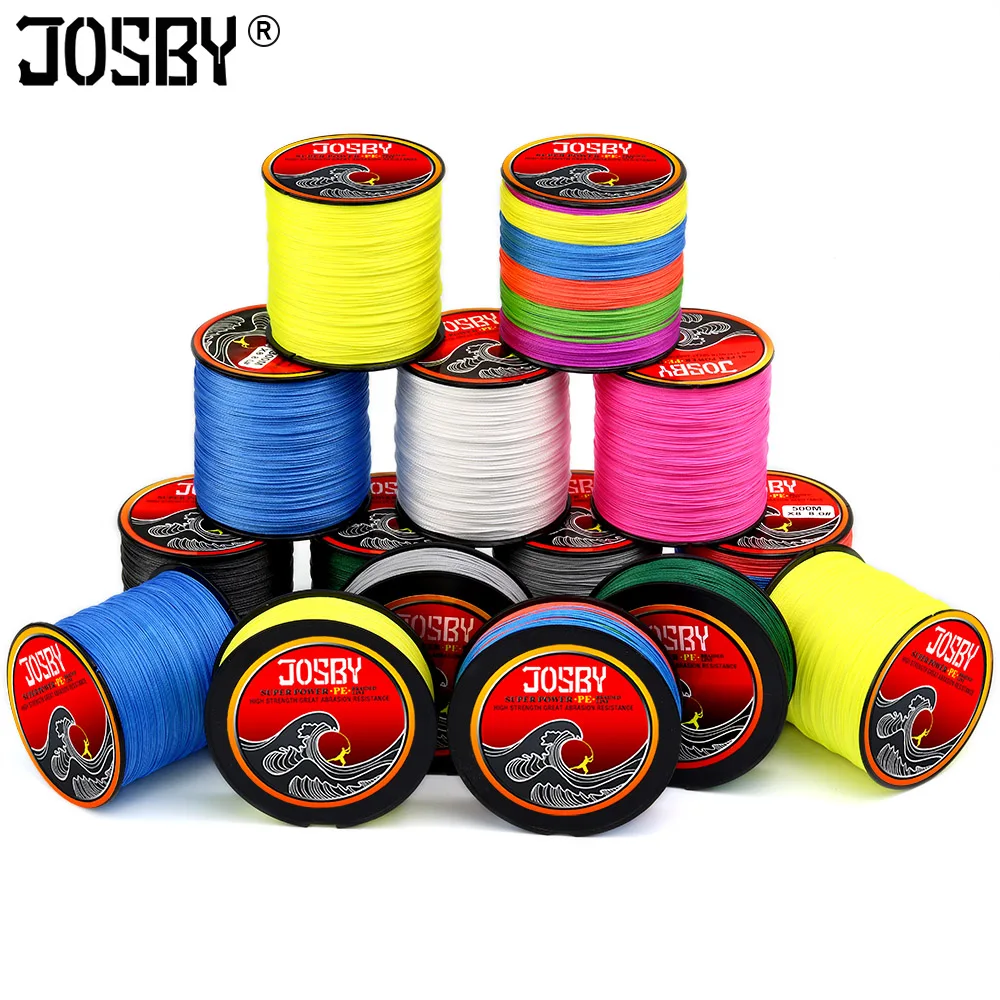 JOSBY Super strong 4 Braided Fishing Line 150m 300M Fishing Line carp fish line Multifilament fly line pesca
JOSBY Super strong 4 Braided Fishing Line 150m 300M Fishing Line carp fish line Multifilament fly line pesca