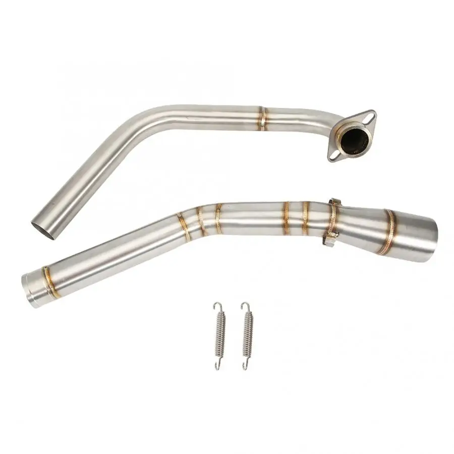 Motorcycle Modification Exhaust Middle Link Pipe Fit for Yamaha YZF R15 MT-15 MT-125 2008-2017 motorcycle parts
Motorcycle Modification Exhaust Middle Link Pipe Fit for Yamaha YZF R15 MT-15 MT-125 2008-2017 motorcycle parts