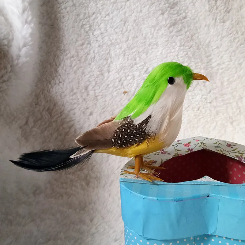 about 14cm foam&feathers green colourful feathers bird handicraft simulation bird prop home garden decoration gift p0159
about 14cm foam&feathers green colourful feathers bird handicraft simulation bird prop home garden decoration gift p0159
