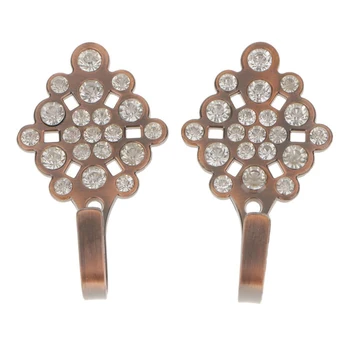 SDFC-2 Piece Luxury Shiny Curtain Hanger Tieback Wall Mounted Hook Tassel Hook Hat Coat Clothes Bag Hanger Holder Home Hotel D 
SDFC-2 Piece Luxury Shiny Curtain Hanger Tieback Wall Mounted Hook Tassel Hook Hat Coat Clothes Bag Hanger Holder Home Hotel D