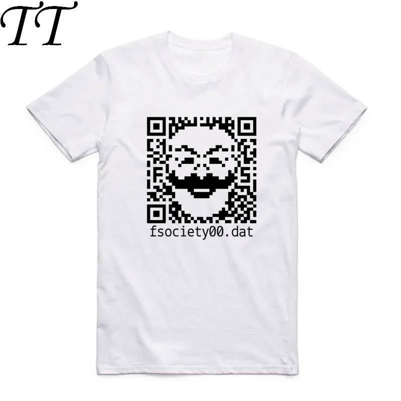 2017 Men Print Genius Mr Robot Fsociety T-shirt O-Neck Short Sleeve Summer Hacker Evil Genius Series Tee Hip Hop Funny T Shirt
2017 Men Print Genius Mr Robot Fsociety T-shirt O-Neck Short Sleeve Summer Hacker Evil Genius Series Tee Hip Hop Funny T Shirt