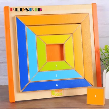 Color Wooden Shape cognition Trapezoid Building Blocks Digital learning board Montessori Educational Gift
Color Wooden Shape cognition Trapezoid Building Blocks Digital learning board Montessori Educational Gift