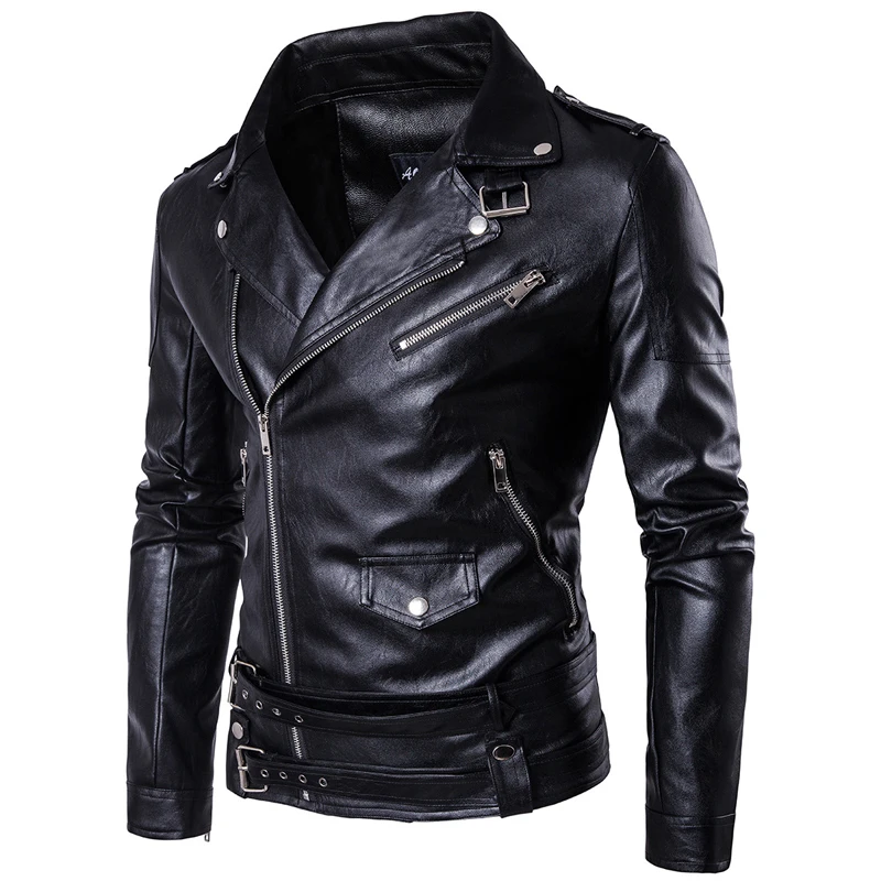 Punk Style Brand Slim Fit Men's Leather Jackets and Coats Punk Style Hip Hop Stage Wear 5XL Leather Blazer Coats For Men C1115
Punk Style Brand Slim Fit Men's Leather Jackets and Coats Punk Style Hip Hop Stage Wear 5XL Leather Blazer Coats For Men C1115