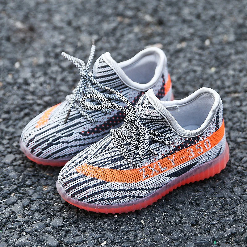 Image 2017 spring new brand kids shoes boys sneakers handmade slip on boys shoes girls sneakers casual sports children shoes
