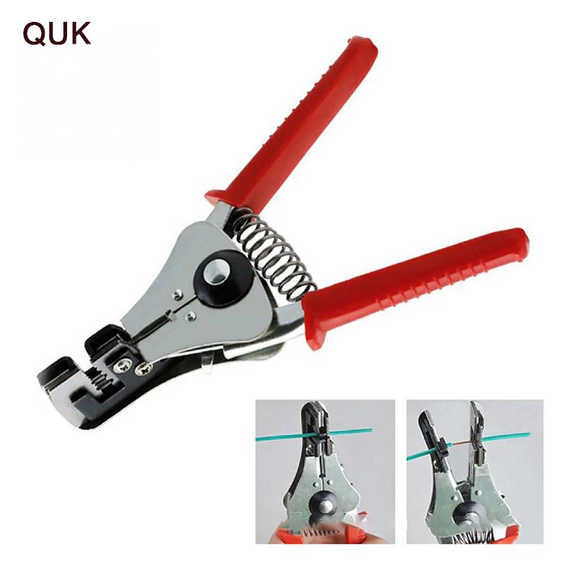 QUK Pliers Multi Functional Tools Automatic Cable Wire Stripper Crimper Crimping Plier Cutter Diagonal Cutting Pliers Hand Tools
QUK Pliers Multi Functional Tools Automatic Cable Wire Stripper Crimper Crimping Plier Cutter Diagonal Cutting Pliers Hand Tools