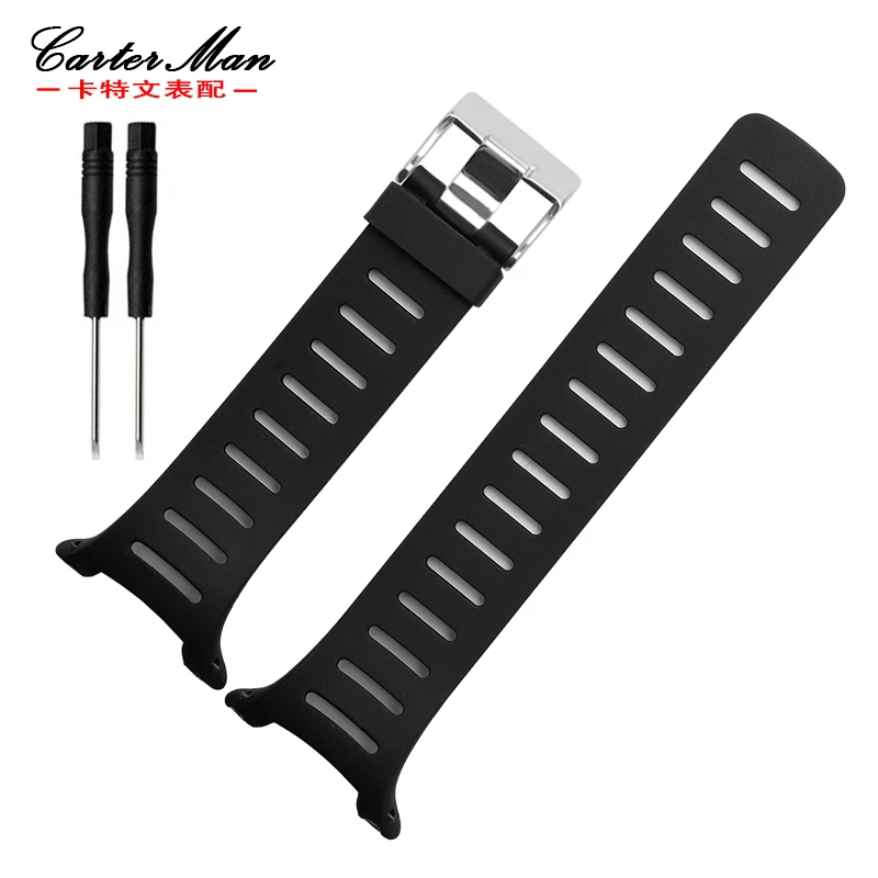 New rubber watchband SUUNTO T1 T1C T3 T3C T3D T4C T4D smart watch strap black suuntoi T series
New rubber watchband SUUNTO T1 T1C T3 T3C T3D T4C T4D smart watch strap black suuntoi T series