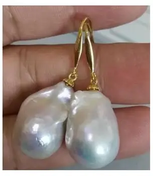 free shipping >>>>noble jewelry AAA 19x13mm South Sea White Baroque Pearl Earrings 14K YELLOW GOLD
free shipping >>>>noble jewelry AAA 19x13mm South Sea White Baroque Pearl Earrings 14K YELLOW GOLD