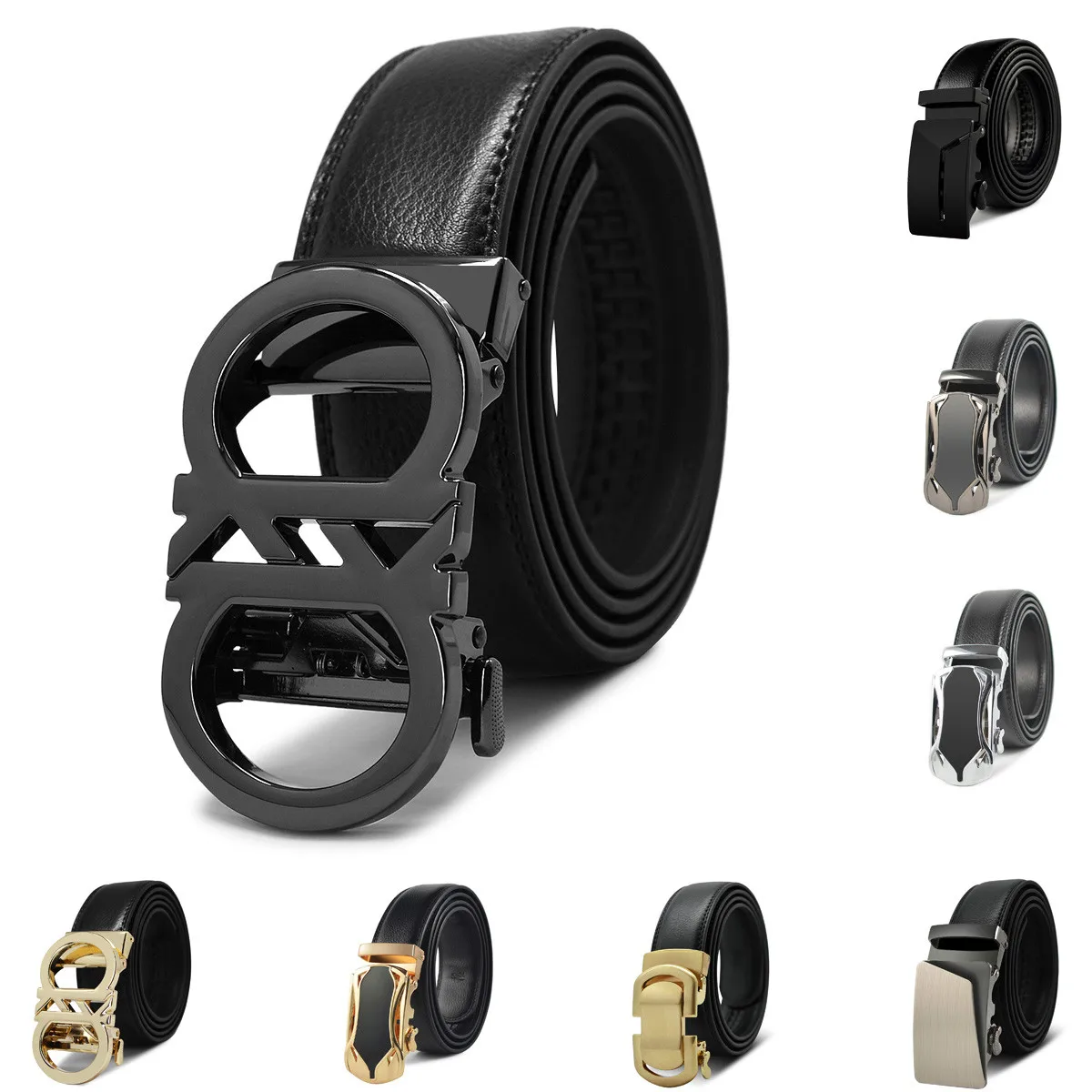 Men Belt Male Genuine Leather Strap Belts for Men Top Quality Automatic Buckle Brand Fashion Men's Official Business Belt
Men Belt Male Genuine Leather Strap Belts for Men Top Quality Automatic Buckle Brand Fashion Men's Official Business Belt