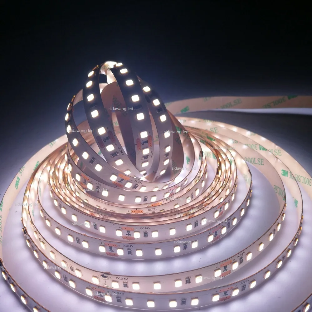 CRI>90Ra 5M DC24/12V Superbright 2835SMD LED (22-24lm/led), 2700-6500K 120leds per Meter Nonwaterproof LED Strip Lights
CRI>90Ra 5M DC24/12V Superbright 2835SMD LED (22-24lm/led), 2700-6500K 120leds per Meter Nonwaterproof LED Strip Lights