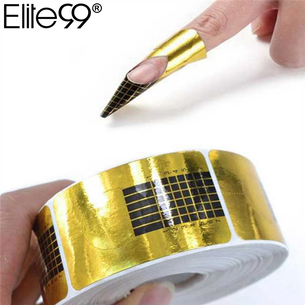 Elite99 100pieces/pack Nail Form Nails Extension Sticker Manicure Styling Tools DIY Design Golden Nail Art Form Tips Nail Tool
Elite99 100pieces/pack Nail Form Nails Extension Sticker Manicure Styling Tools DIY Design Golden Nail Art Form Tips Nail Tool