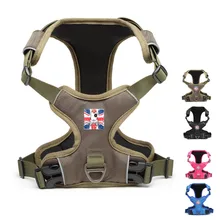 2018 הגעה חדשה להוביל לרתום כלב חזקה לחיות מחמד בגדי כלב אפוד אימון רך הנושם Walk את הרתמה כלב(China)