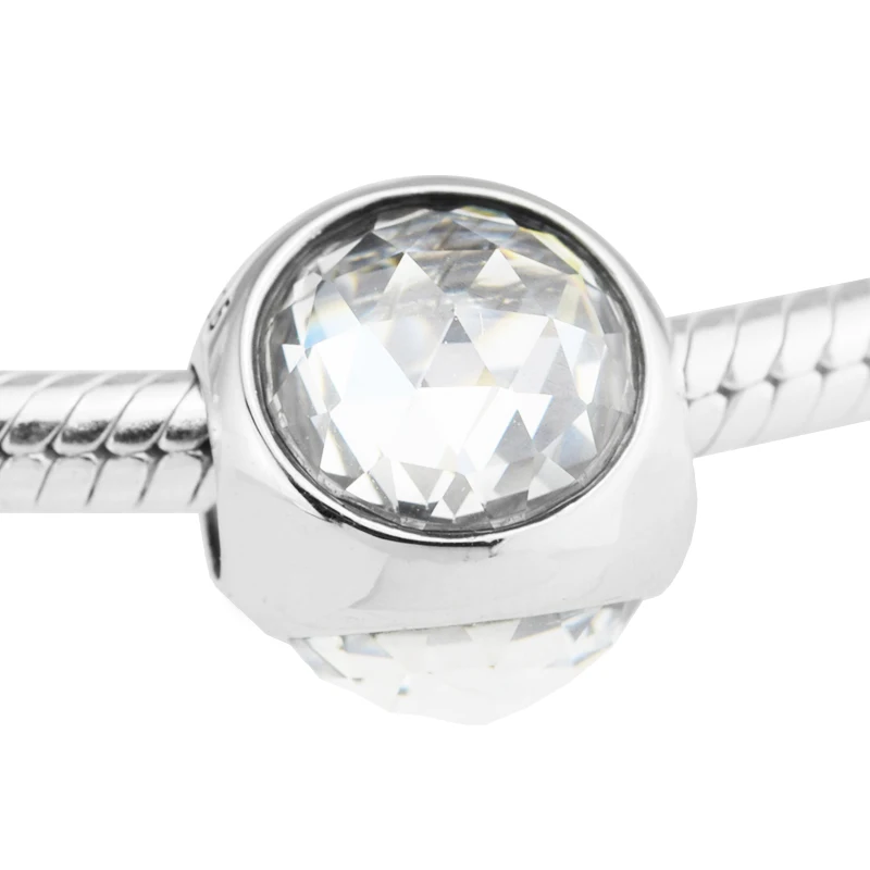 CKK Silver 925 Jewelry Radiant Droplet Charms with Clear CZ Sterling Silver Bead Fits Pandora Bracelet Beads for Jewelry Making
CKK Silver 925 Jewelry Radiant Droplet Charms with Clear CZ Sterling Silver Bead Fits Pandora Bracelet Beads for Jewelry Making