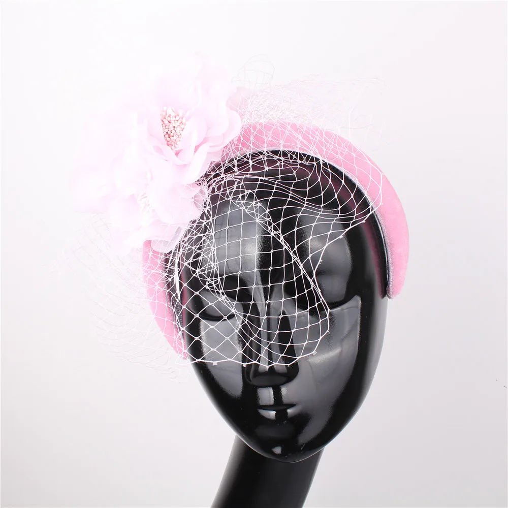 women silk flowers wedding party fascinator headbands ladies pink hair accessories elegant show race millinery bridal headawear
women silk flowers wedding party fascinator headbands ladies pink hair accessories elegant show race millinery bridal headawear