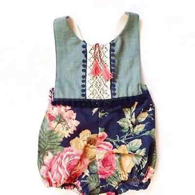 Newborn Infant Baby Girl Cotton Floral Patchwork Romper Sleeveless Tassel Jumpsuit Sunsuit Outfit Clothes
Newborn Infant Baby Girl Cotton Floral Patchwork Romper Sleeveless Tassel Jumpsuit Sunsuit Outfit Clothes