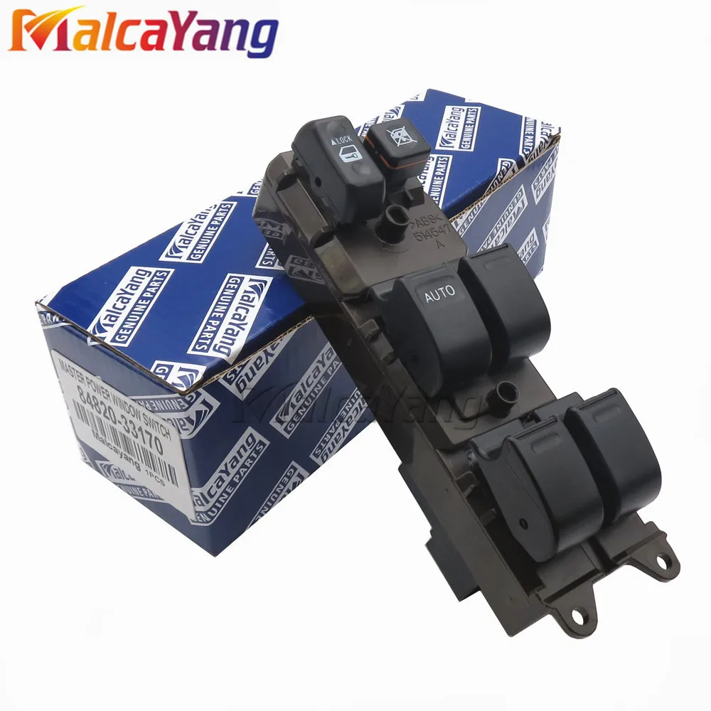84820-33170 Front LH Electric Power Window Master Switch For Toyota Camry Land Cruiser Prado Scion XB 8482033170
84820-33170 Front LH Electric Power Window Master Switch For Toyota Camry Land Cruiser Prado Scion XB 8482033170