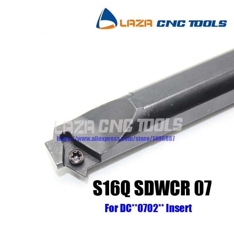 Внутренний токарный держатель для S16Q-SDWCR07.S16Q-SDWCL07 SDWCR/L сверлильный брусок режущих