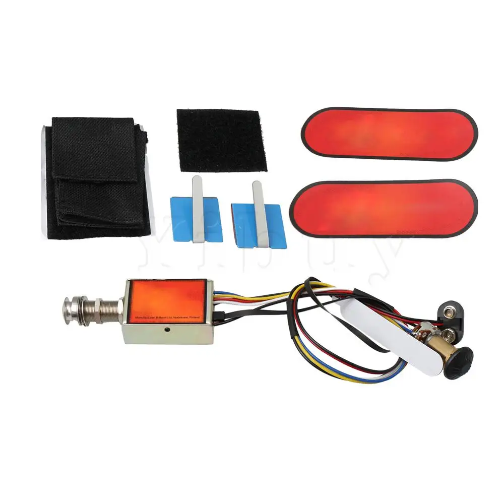 Yibuy Guitar Pickup Equalizer Piezo Amplifier Preamp System Cable Length 30cm
Yibuy Guitar Pickup Equalizer Piezo Amplifier Preamp System Cable Length 30cm