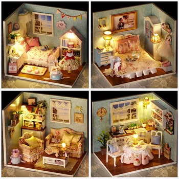 Handmade Doll House Furniture Miniatura Diy Doll Houses Miniature Dollhouse Wooden Toys For Children Grownups Birthday Gift H08
Handmade Doll House Furniture Miniatura Diy Doll Houses Miniature Dollhouse Wooden Toys For Children Grownups Birthday Gift H08