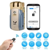 Security Electronic Smart Lock APP/Remote Control/Indoor Emergency Button Unlock Support For iOS Android Stable Performance
Security Electronic Smart Lock APP/Remote Control/Indoor Emergency Button Unlock Support For iOS Android Stable Performance