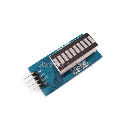 Grove - LED Bar Red Strip LED Module 10 Segment Strip Digital Tube Light Emitting Module For Arduino Display
Grove - LED Bar Red Strip LED Module 10 Segment Strip Digital Tube Light Emitting Module For Arduino Display