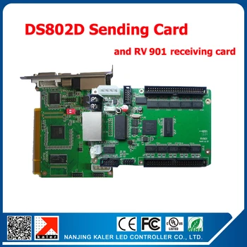 Dual color led modules display control card DS802 sending card +1pcs RV901 receiving card synchronous led display control card
Dual color led modules display control card DS802 sending card +1pcs RV901 receiving card synchronous led display control card