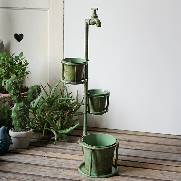 Vintage Iron Flower Pot Tub Rack Set Bonsai Pot Planter Flowers Garden Balcony Decorations
Vintage Iron Flower Pot Tub Rack Set Bonsai Pot Planter Flowers Garden Balcony Decorations