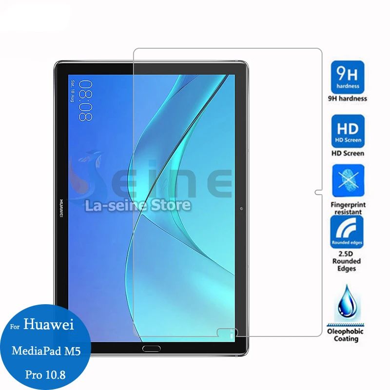 For Huawei Mediapad M5 10 Pro Tempered Glass Screen Protector 9H Safety Protective Film on M 5 10.8 inches
For Huawei Mediapad M5 10 Pro Tempered Glass Screen Protector 9H Safety Protective Film on M 5 10.8 inches