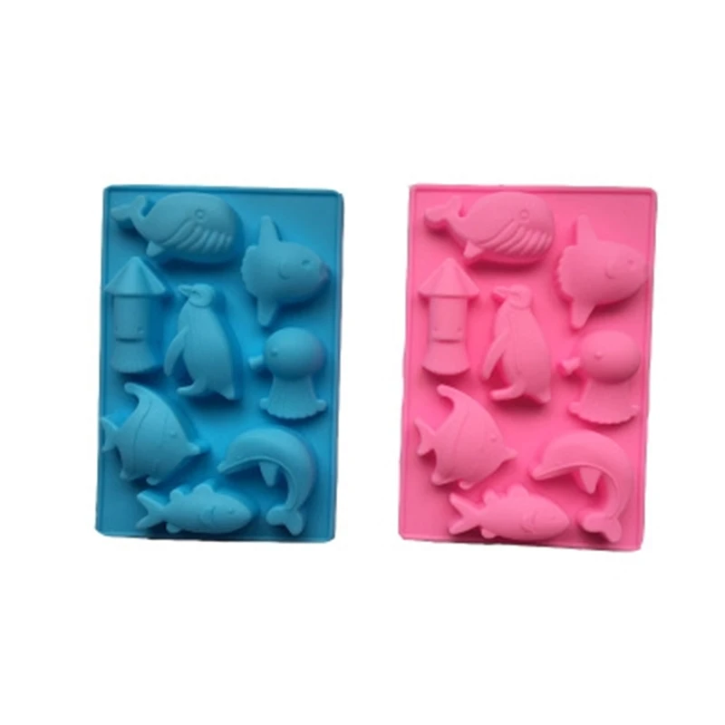 Brand New 8 Ocean World Dolphin Baking Silicone Chocolate Mold Silicone Handmade Soap Mousse Jelly Mold DIY Kitchen Accessories
Brand New 8 Ocean World Dolphin Baking Silicone Chocolate Mold Silicone Handmade Soap Mousse Jelly Mold DIY Kitchen Accessories