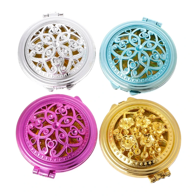 1pc Hollow Out Makeup Mirror Vintage Hand Mirrors Pocket Mini Portable Compact Mirrors Girl Double-Side Folded Random Color
1pc Hollow Out Makeup Mirror Vintage Hand Mirrors Pocket Mini Portable Compact Mirrors Girl Double-Side Folded Random Color