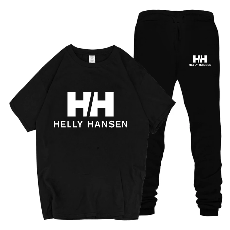 Helly Hansen Brand Logo print T-shirt and Trousers suit Men Women Pants+T Shirt Sets Men's casual suit Summer outdoo fitness set
Helly Hansen Brand Logo print T-shirt and Trousers suit Men Women Pants+T Shirt Sets Men's casual suit Summer outdoo fitness set