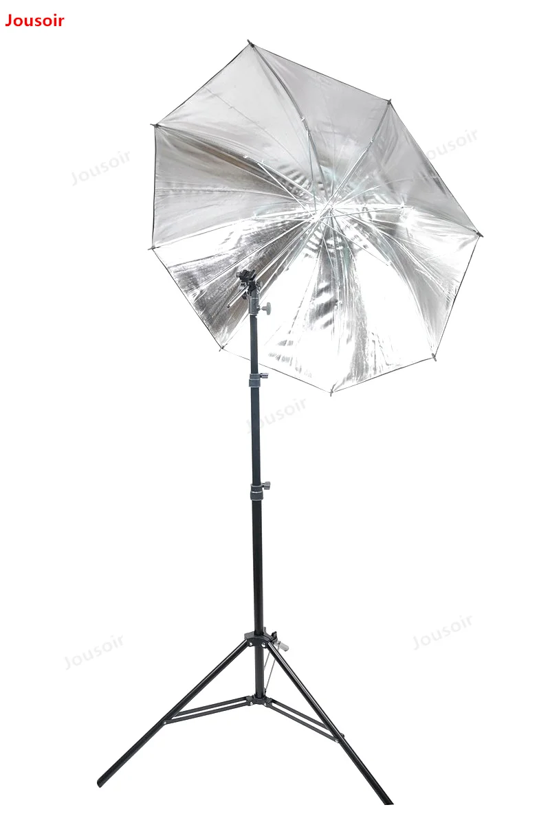 Фото Photo Studio Photography Set Light Lamp Holder Black Silver Flash Reflector Umbre CD50T11Y | Электроника