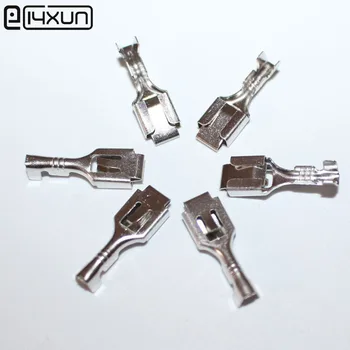 200pcs 6.3mm Female Crimp Terminal Connector for Car Fuse Holder etc.Auto Repair Parts
200pcs 6.3mm Female Crimp Terminal Connector for Car Fuse Holder etc.Auto Repair Parts