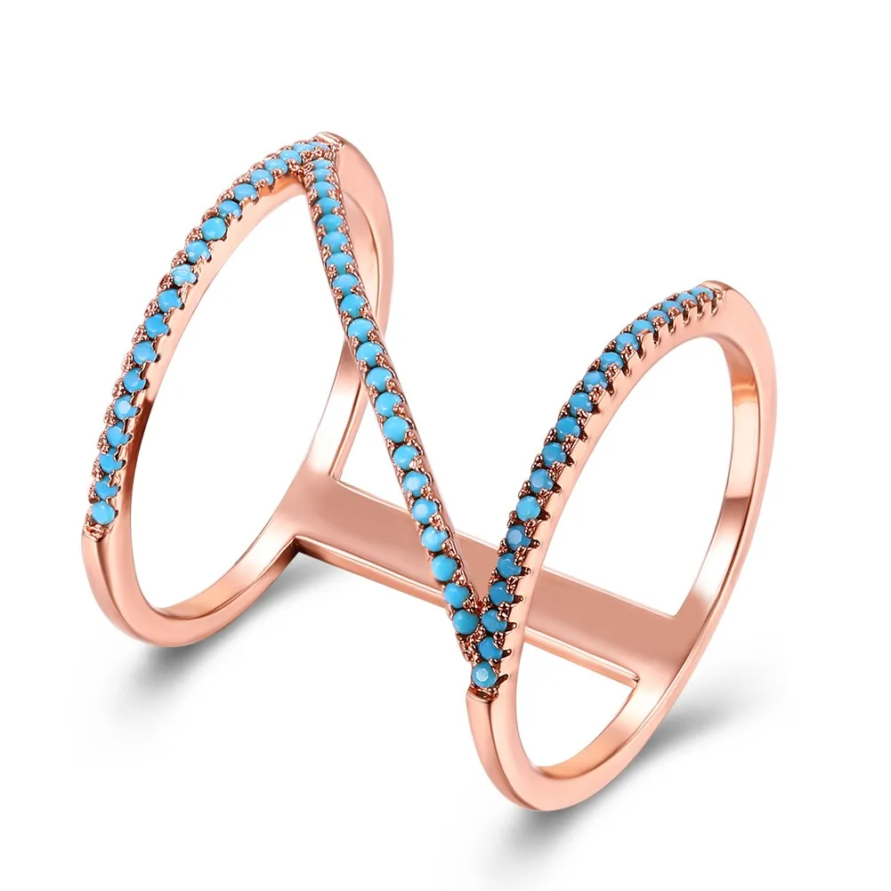 INALIS Brand Jewelry 2018 Women Fashion Blue Stone Turquoises Ring Z Shape Copper Rings Bridal Sets Ring two Round Classic Ring
INALIS Brand Jewelry 2018 Women Fashion Blue Stone Turquoises Ring Z Shape Copper Rings Bridal Sets Ring two Round Classic Ring