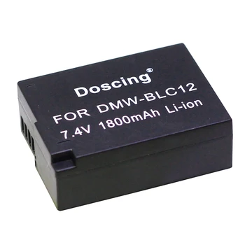 1Pcs 7.4V 1800mAh DMW-BLC12 DMW BLC12 blc12e Battery for Panasonic Digital Lumix Camera FZ1000 FZ200 FZ300 G5 G6 G7 GH2 DMC-GX8
1Pcs 7.4V 1800mAh DMW-BLC12 DMW BLC12 blc12e Battery for Panasonic Digital Lumix Camera FZ1000 FZ200 FZ300 G5 G6 G7 GH2 DMC-GX8
