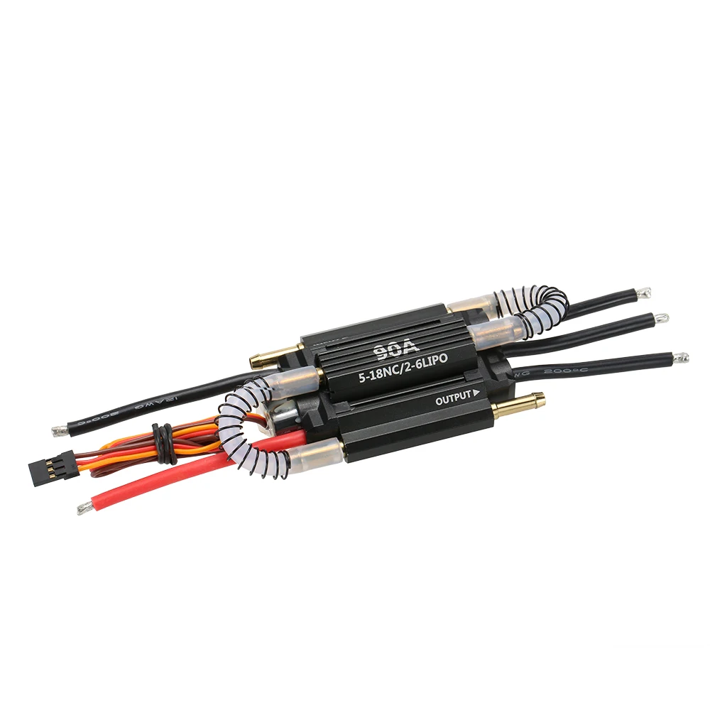 Original GoolRC 90A Waterproof Brushless ESC Electronic Speed Controller with 5.5V/3A BEC for RC Boat Parts
Original GoolRC 90A Waterproof Brushless ESC Electronic Speed Controller with 5.5V/3A BEC for RC Boat Parts