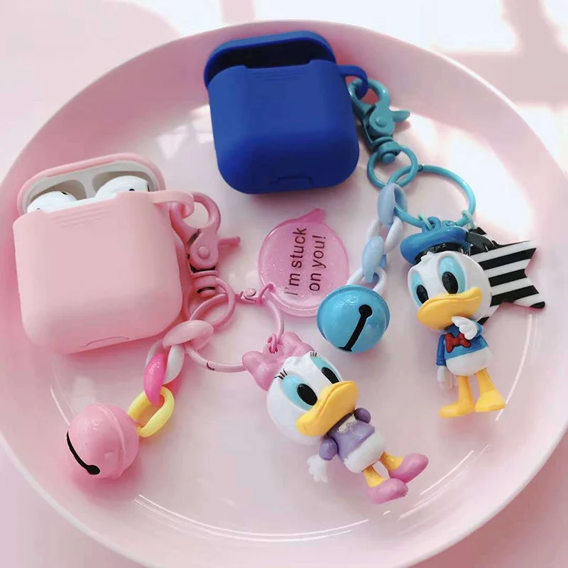 Newest Cute Mickey Silicone Case For Apple Airpods Protective Cover for Airpods Earphone Case Soft Shell With Cartoon Key Ring
Newest Cute Mickey Silicone Case For Apple Airpods Protective Cover for Airpods Earphone Case Soft Shell With Cartoon Key Ring