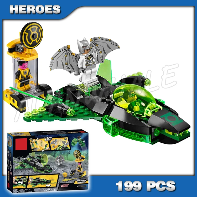 199PCS Super Heroes Justice League Green Lantern vs. Sinestro SY352 building blocks Space Educational Toys Compatible with Lego
199PCS Super Heroes Justice League Green Lantern vs. Sinestro SY352 building blocks Space Educational Toys Compatible with Lego
