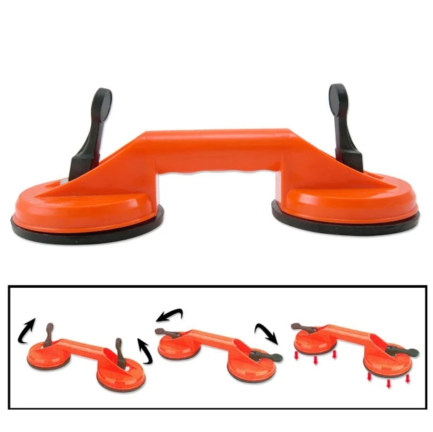 Double Suction Cup Dent Puller Glass Handle Repair Tool for PC / Laptop / iMac / LCD TV, Diameter: 11.5cm
Double Suction Cup Dent Puller Glass Handle Repair Tool for PC / Laptop / iMac / LCD TV, Diameter: 11.5cm