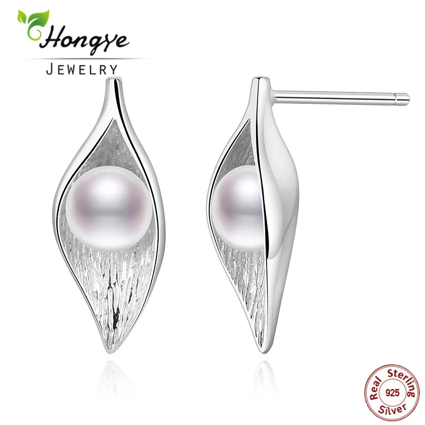 Hongye Leaf Natural Cultured Freshwater Pearls Drop Earrings for Women Hot Fashion 925 Sterling-silver-jewelry Brincos Bijoux
Hongye Leaf Natural Cultured Freshwater Pearls Drop Earrings for Women Hot Fashion 925 Sterling-silver-jewelry Brincos Bijoux