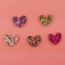 100pcs/lot 2.3x2cm Glitter Heart Padded Applique for DIY Children headwear Accessories & DIY Craft Decoration
100pcs/lot 2.3x2cm Glitter Heart Padded Applique for DIY Children headwear Accessories & DIY Craft Decoration