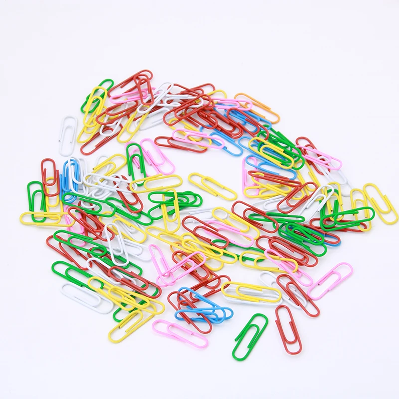 50 pcs/lot Candy Color 28mm Metal Paper Clips And Pins Vinyl Paint Ticket Holder School Stationery
50 pcs/lot Candy Color 28mm Metal Paper Clips And Pins Vinyl Paint Ticket Holder School Stationery