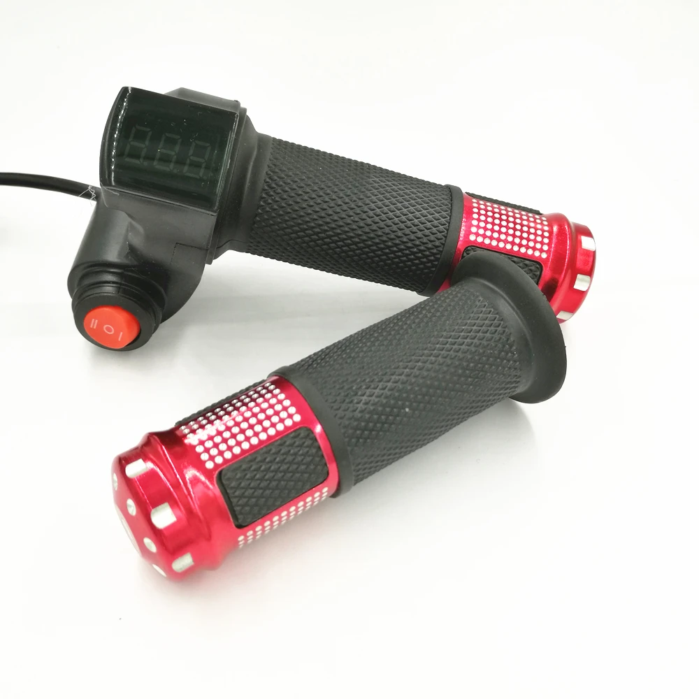 Electric Scooter Handlebar Grip Electric Bike Throttle Twist Accelerator With LED Display Tricycle Speed Control 7 Wires(6.8)
Electric Scooter Handlebar Grip Electric Bike Throttle Twist Accelerator With LED Display Tricycle Speed Control 7 Wires(6.8)