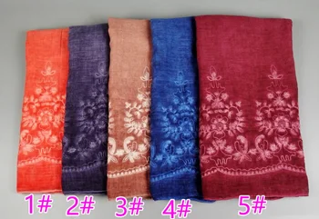 female plain embroidery flower cotton shawls muffler headband bohemian hijab solid color summer muslim scarves/scarf 10pcs/lot
female plain embroidery flower cotton shawls muffler headband bohemian hijab solid color summer muslim scarves/scarf 10pcs/lot