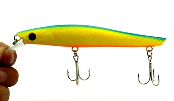 HENGJIA 145mm Sea Fairy Fishing lure 14.5CM 18G 2#hooks 4colors Minnow fishing hard bait lures 40pcs pesca carp fishing tackle
HENGJIA 145mm Sea Fairy Fishing lure 14.5CM 18G 2#hooks 4colors Minnow fishing hard bait lures 40pcs pesca carp fishing tackle