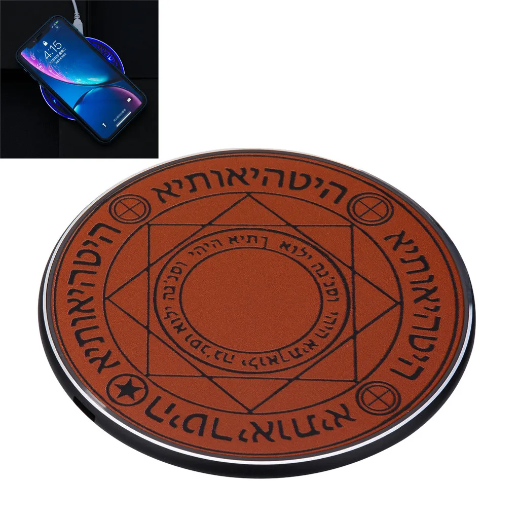 CARPRIE Wireless Charger Pad Glowing Magic Array Qi Wireless Charger Charging Pad For Samsung For IPhone Qi Wireless Charger
CARPRIE Wireless Charger Pad Glowing Magic Array Qi Wireless Charger Charging Pad For Samsung For IPhone Qi Wireless Charger