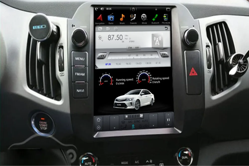 Tesla Style IPS Plus Screen Android 7.1 6.0 Car No DVD Player GPS Navigation For Kia Sportage R 2010 2011 2012 2013 2014 2015
Tesla Style IPS Plus Screen Android 7.1 6.0 Car No DVD Player GPS Navigation For Kia Sportage R 2010 2011 2012 2013 2014 2015