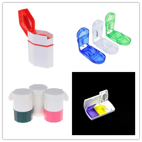 1PC Pill Cutter Box Portable Convenient Storage Box Tablet Cutter Splitter Medicine Pill Holder Pill Cutter Pill box 4 Style
1PC Pill Cutter Box Portable Convenient Storage Box Tablet Cutter Splitter Medicine Pill Holder Pill Cutter Pill box 4 Style